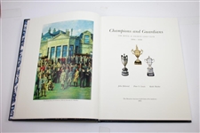 Deluxe Ltd Ed Signed 'Champions & Guardians #21/275 & Challenges & Champions #21/275 Books 