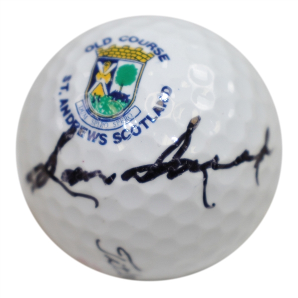 Sam Snead Signed Old Course St. Andrews Scotland Logo Golf Ball JSA ALOA