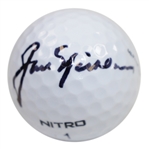 Jack Nicklaus Signed Nitro Logo Golf Ball JSA ALOA