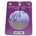 Vijay Singh Signed 2000 Masters Series Badge #Q07196 JSA ALOA
