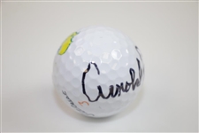 Arnold Palmer Signed Masters Logo Golf Ball BECKETT #A09705