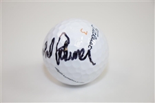 Arnold Palmer Signed Masters Logo Golf Ball BECKETT #A09705