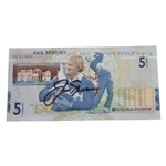 Jack Nicklaus Signed RBS 5lb Note JSA #T68241