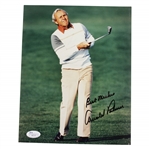Arnold Palmer Signed Post Swing 8x10 Photo with Best Wishes JSA #I87113