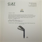 President Bush's 1989 Ryder Cup Honorary Captain Gifted Personal 5-Iron from Tom Kite