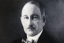 Lewis Rodman Wanamaker Black and White Photo - Framed