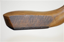 Unknown Maker Long Nose Club with Lambskin Grip & Lead Weight - 38”