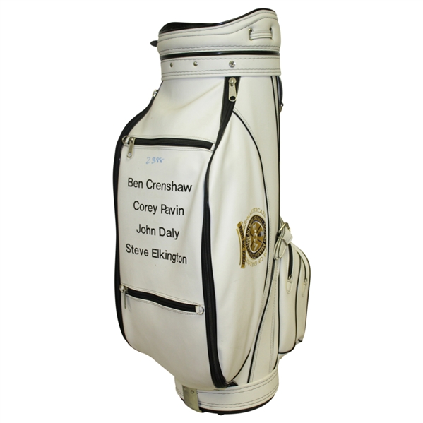 1995 Grand Slam Of Golf Commemorative Golf Bag with Ben Crenshaw, Corey Pavin, John Daly, & Steve Elkington