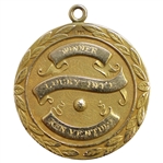 Ken Venturis 1966 Lucky Intl Open Inv. Winners 14k Gold Medal - Final PGA Win!