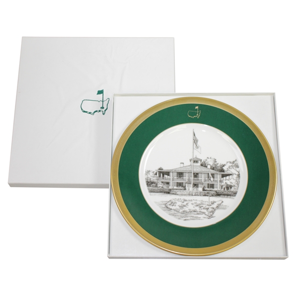 Ken Venturis 1992 Masters Lenox Limited Edition Member Plate #2 with Original Box