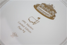 Ken Venturi's 1992 Masters Lenox Limited Edition Member Plate #2 with Original Box