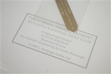 Ken Venturi's 1999 Masters Gift - Linda Hartough Signed Ltd Ed #8 Yellow Jasmine w/Complete Box