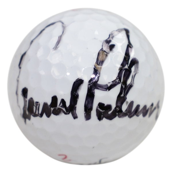 Arnold Palmer Signed Titleist 2 Logo Golf Ball FULL JSA #X82645