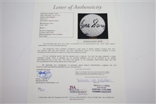 Gene Sarazen Signed Uarco 4 Logo Golf Ball in Black Sharpie FULL JSA #X61184