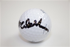 Art Wall Signed Pinnacle 4 Logo Golf Ball JSA ALOA