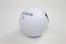 Art Wall Signed Pinnacle 4 Logo Golf Ball JSA ALOA