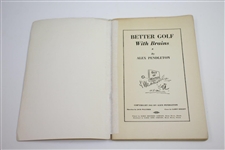 1941 'Better Golf with Brains' Book by Alex Pendleton - Loose Spine