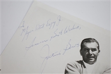 Julius Boros Signed Black & White Wilson Sporting Goods Advertising Photo JSA ALOA