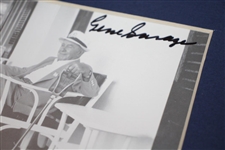 Gene Sarazen Signed Black & White Photo - Marco Hospital Donation Thank You JSA ALOA