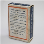 Pryde's Orange Tee Box with Orange Tees Pat. Jan. 13, 1925 - Great Condition