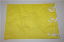 Nick Faldo Signed 2015 Masters Embroidered Flag JSA ALOA