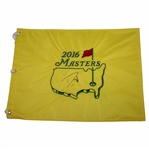 Danny Willett Signed 2016 Masters Embroidered Flag JSA ALOA