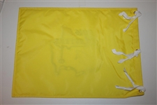 Danny Willett Signed 2016 Masters Embroidered Flag JSA ALOA