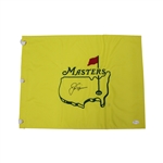 Jack Nicklaus Masters Tournament Autographed Signed Undated Pin Flag - JSA Full Letter