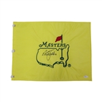 Nick Faldo Autographed Signed Undated Masters Pin Flag - JSA