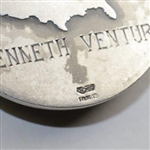 1956 Masters Tournament Silver Runner-Up Medal Awarded to Ken Venturi