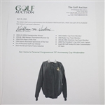 Ken Venturi's Personal Congressional CC 75th Anniversary Past Champions Windjacket