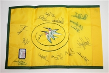 Ken Venturi's Personal Embroidered Castle Pines PGA Tour Flag Signed by Fifteen JSA ALOA