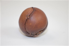 Ken Venturi's Personal Reproduction Leather Feathery Golf Ball