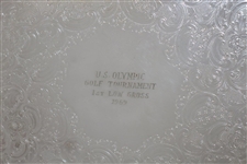 Ken Venturi's 1969 U.S. Olympic Golf Tournament 1st Low Gross Tray/Platter