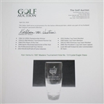 Ken Venturi's 1967 Masters Tournament Hole No. 13 Crystal Eagle Glass