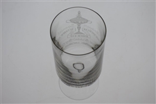 Ken Venturi's 1965 Ryder Cup at Royal Birkdale Golf Club US Team Member Glass