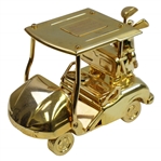 Ken Venturis Personal Gold Colored Golf Cart with Ken Venturi 1964 U.S. Open Champion