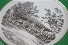 Augusta National Clubhouse Wedgwood Bone China Ltd Ed Plate #397 - Gifted to Ken Venturi
