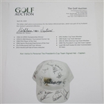 Ken Venturi's 2000 The President's Cup Full US Team Signed Hat JSA ALOA