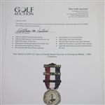 Ken Venturi's 2000 US Open at Pebble Beach Reunion of Champions Gift - 1895 USGA Winners Medal