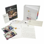 Ken Venturis 2000 The Presidents Cup US Captain Team Manual with Letters, Photos, Itineraries, etc.