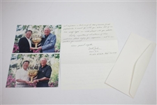 Ken Venturi's 2000 The President's Cup US Captain Team Manual with Letters, Photos, Itineraries, etc.