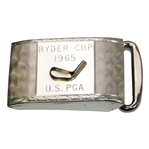 Ken Venturis 1965 Ryder Cup at Royal Birkdale United States Team Member Sterling Belt Buckle
