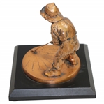 Ken Venturi's Personal Pinehurst Country Club Balfour Putter Boy Statue