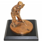 Ken Venturi's Personal Pinehurst Country Club Balfour Putter Boy Statue