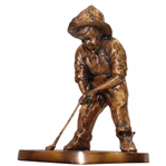 Ken Venturi's Personal Pinehurst Country Club Balfour Putter Boy Statue