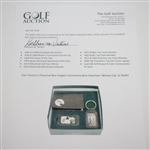 Ken Venturi's 'Ben Hogan' Commemorative Keychain, Money Clip, & Wallet