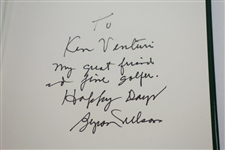 Ken Venturi's 'Quotable Byron' Book Signed & Inscribed by Byron Nelson JSA ALOA