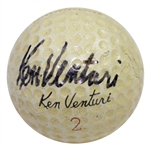 Ken Venturis Personal Signed Ken Venturi Classic Logo Golf Ball JSA ALOA