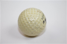 Ken Venturi's Personal Signed 'Ken Venturi' Classic Logo Golf Ball JSA ALOA